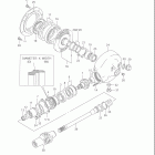 VL1500, B INTRUDER Propeller shaft / final drive gear