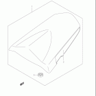 GSX-R1000 Seat tail box (model k3)