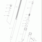 JR80 Передняя вилка