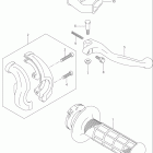 DR-Z400, E Рукоятка газа и тормоза