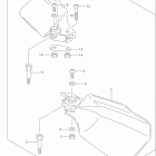 DR-Z400S Knuckle cover (model k3 / k4 opt)