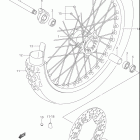 DR-Z400S Переднее колесо