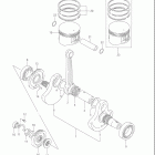 LS650P SAVAGE Коленвал