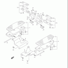 VL1500, B INTRUDER Подножки
