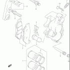 DR-Z400, E Передний суппорт тормозной