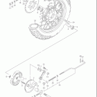 JR50 Заднее колесо