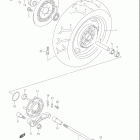VL1500, B INTRUDER Rear wheel (model y / k1)