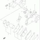 DR-Z400S Задний суппорт