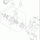 DR-Z400S Водяной насос