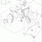 DR-Z400S Воздухозаборник