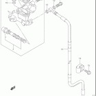DR-Z400, E Главный тормозной цилиндр,передний