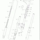 JR50 Передняя вилка