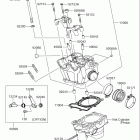 RM-Z250 Головка цилиндра
