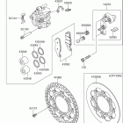 RM-Z250 Передний тормоз