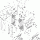 DR-Z400S Радиатор (model k2 / k3 / k4)