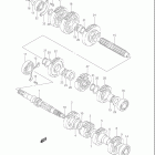 VL1500, B INTRUDER Трансмиссия