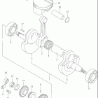 DR-Z400, E Crankshaft (model k1 / k2 / k3 / k4)