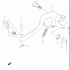 DR-Z400S Задний тормоз