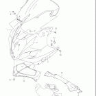GSX-R1000 Cowling body (gsx-r1000k4)