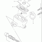 GSF600S BANDIT Главный тормозной цилиндр,передний