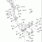 RM100 Крепление двигателя