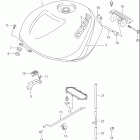 TL1000R Топливный бак (модель W)