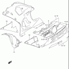 GSX-R750 Нижняя облицовка (model k2)