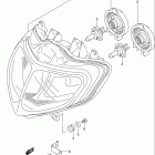 GSX-R750 Фара (модель k2 / k3)