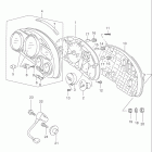 GSX750F KATANA Speedometer (model k2 / k3)