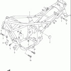 GSF600S BANDIT Рама (model k3)