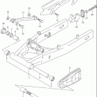 GSF600S BANDIT Маятник задний