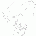 VZ800 MARAUDER Rear fender (model k1)