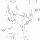 GSX750F KATANA Wiring harness (model w / x / y / k1 / k2)