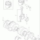 GSX600F KATANA Коленвал