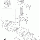 GSX750F KATANA Коленвал