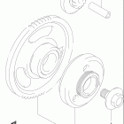 GSX750F KATANA Муфта стартера