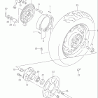 VZ800 MARAUDER Заднее колесо
