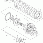 GSF600S BANDIT Сцепление