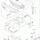 TL1000R Задний фонарь