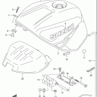 GSX-R750 Топливный бак (модель K3)