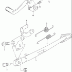 GSX-R600 Подножка