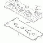 GSX-R600 Крышка головки цилиндров