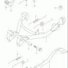 GSX600F KATANA Подножка