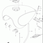 VZ800 MARAUDER Топливный бак (модель V)