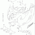 GSX750F KATANA Облицовка (model k3)