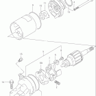 GSX600F KATANA Стартер  (model w / x / y)