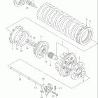 GSX600F KATANA Сцепление