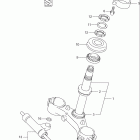 GSX-R600 Траверса нижняя