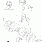 GSF600S BANDIT Коленвал