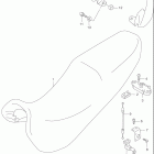 GSX750F KATANA Сиденье (model k3)